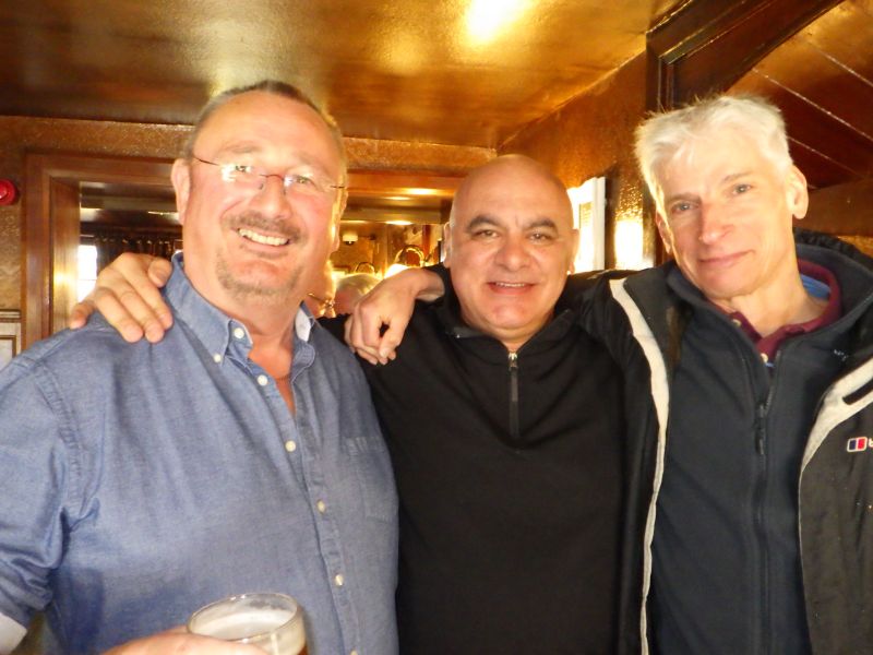 Colin Woodbridge, Keith Tulsie, Pete Jones